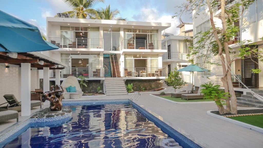 Bazén v ubytování Ikala Galapagos Hotel nebo v jeho okolí