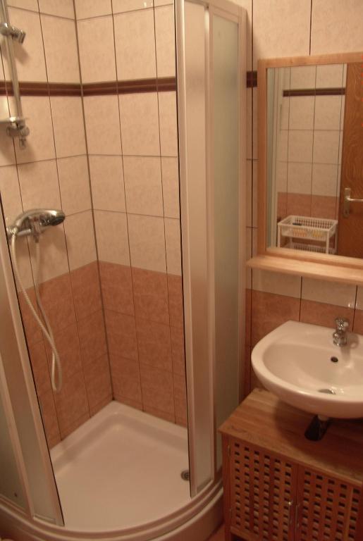Ванная комната в Green Paradise Apartment Novalja