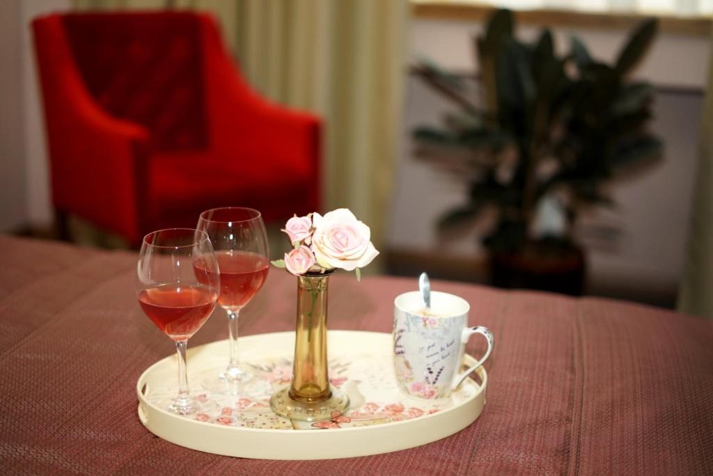 Nápoje v ubytování Hotel Royal Gold City