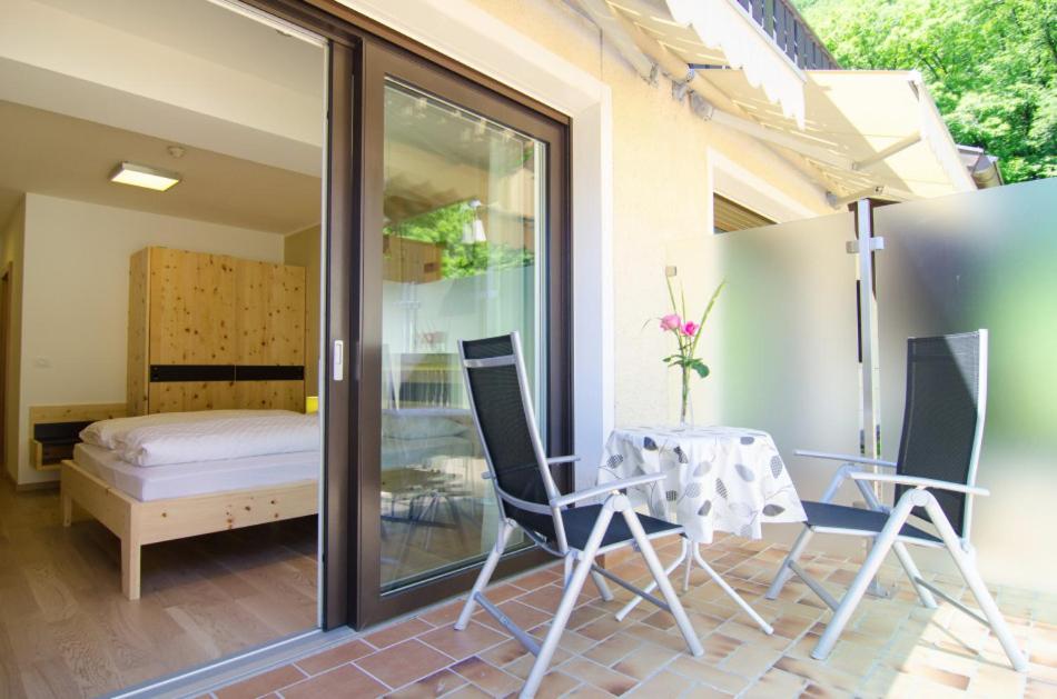 Balkón nebo terasa v ubytování Hotel Römerrast