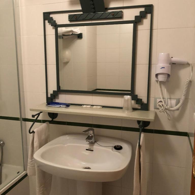Koupelna v ubytování El Paso