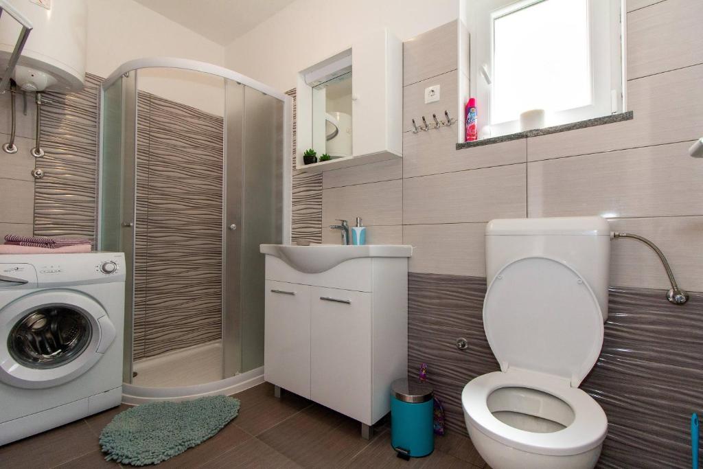 Kúpeľňa v ubytovaní Apartman Borna