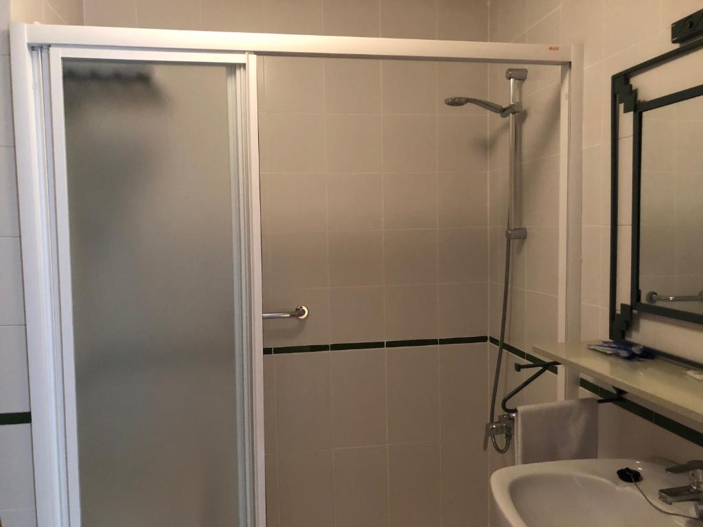 Koupelna v ubytování El Paso