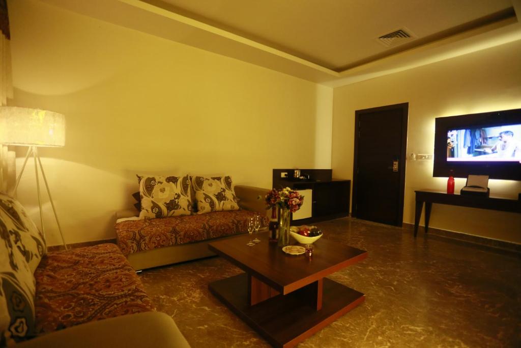 Posezení v ubytování Hotel Alleviate