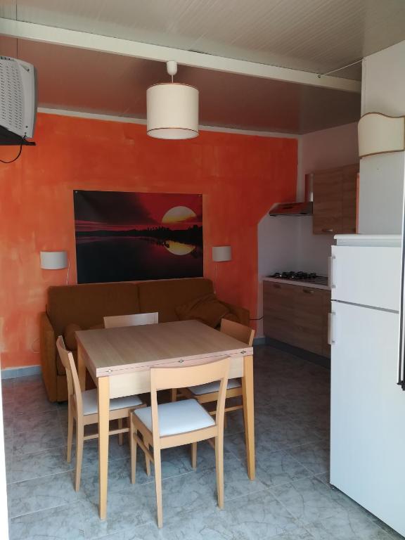 Kuchyň nebo kuchyňský kout v ubytování Villa Itaca