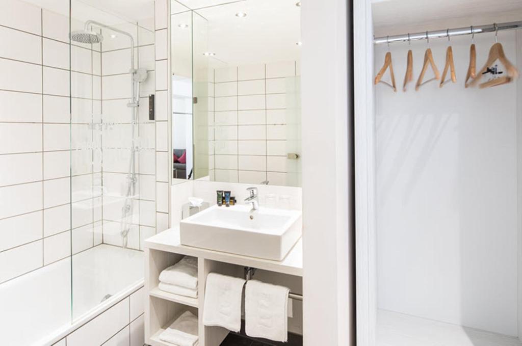 Koupelna v ubytování Hotel Zeitgeist Vienna Hauptbahnhof