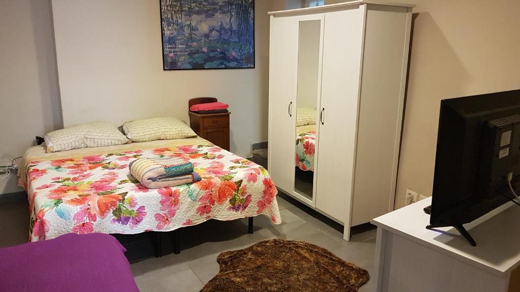 Postel nebo postele na pokoji v ubytování La Casa di Daniele