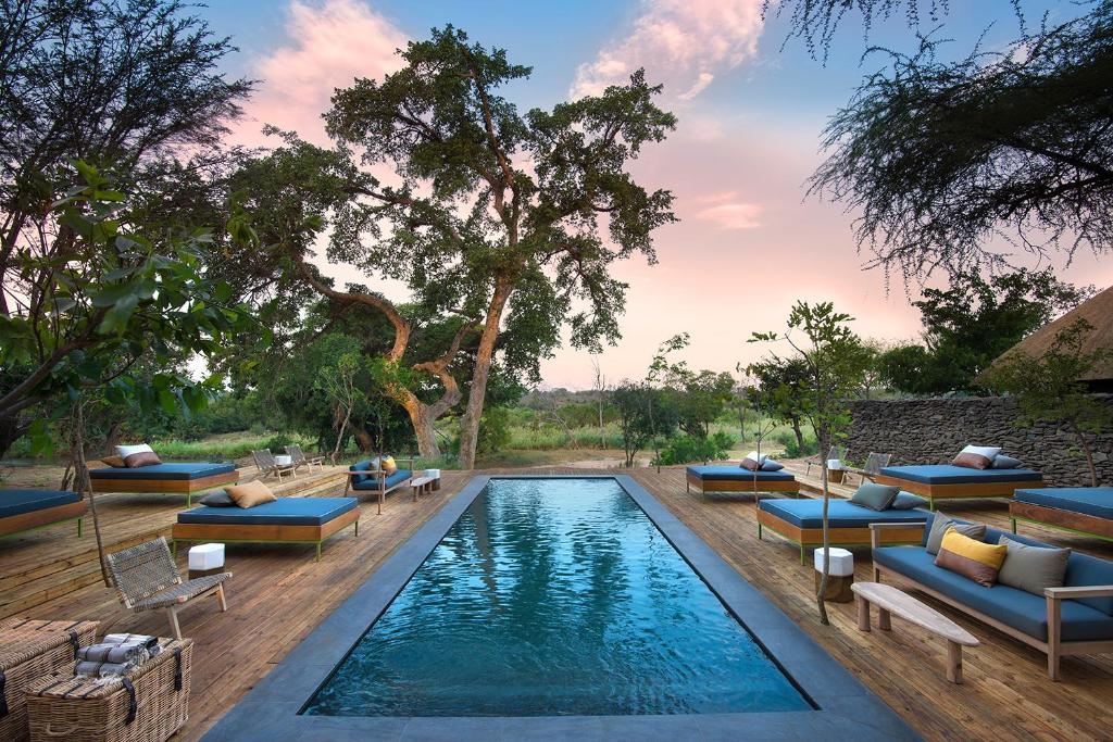 Bazén v ubytování Lion Sands River Lodge nebo v jeho okolí