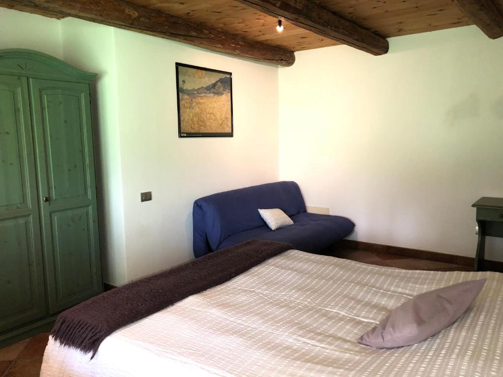 Posteľ alebo postele v izbe v ubytovaní B&B Maso Zont Antico Maso