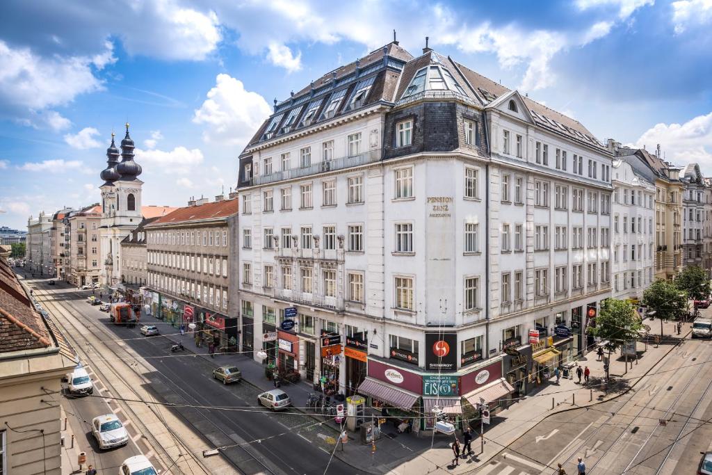 Vedere generală la Viena sau o vedere a orașului de la acest hotel