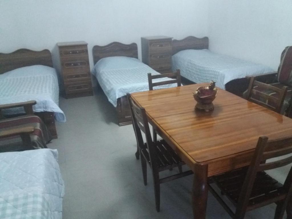 Postel nebo postele na pokoji v ubytování Guest house Racha