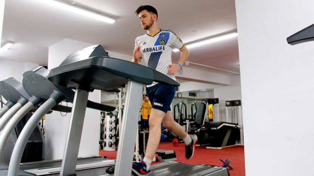 Fitness centrum a/nebo fitness zařízení v ubytování Central Hotel Donegal