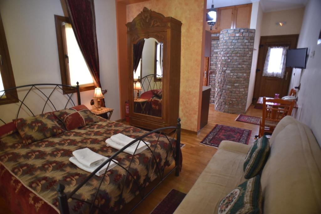 Posteľ alebo postele v izbe v ubytovaní Santa Marina Guesthouse