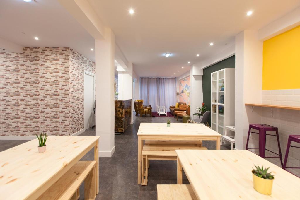 Posezení v ubytování Balea Hostel