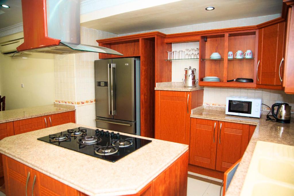 Luxury Apartment with Ocean View in Oyster Bay - 私人国王室在共享公寓中带有海景