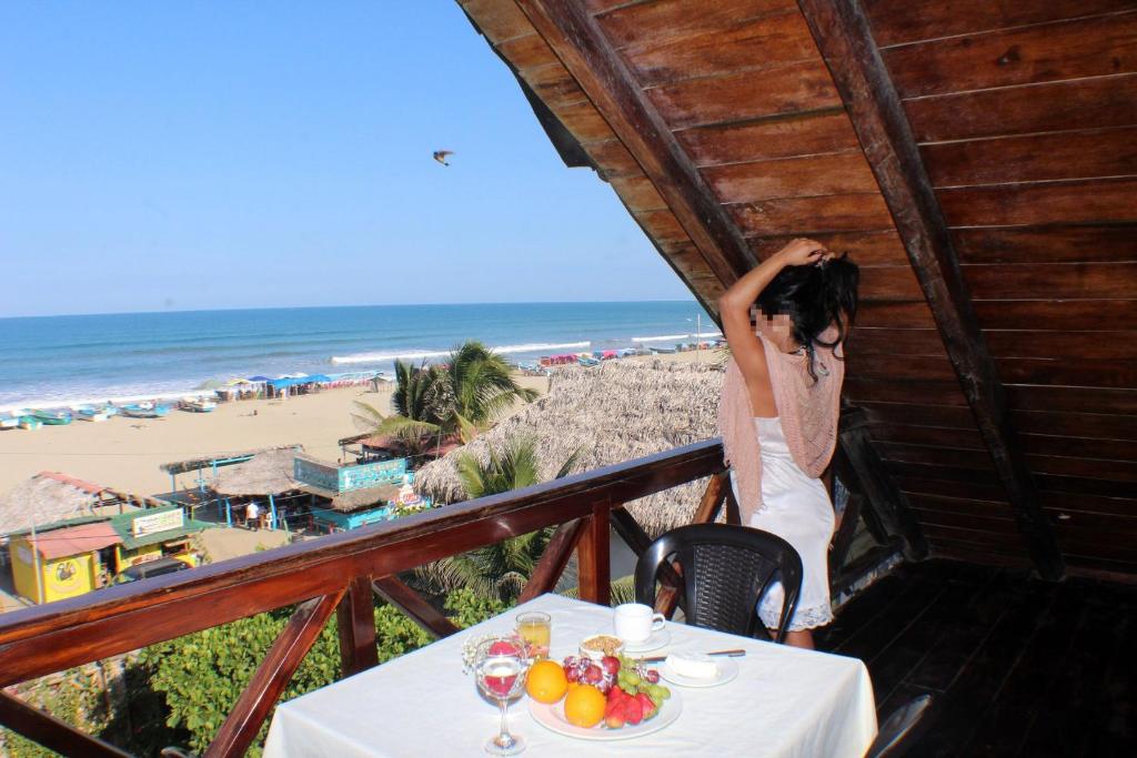 Nespecifikovaný výhled na moře nebo výhled na moře při pohledu z hotelu