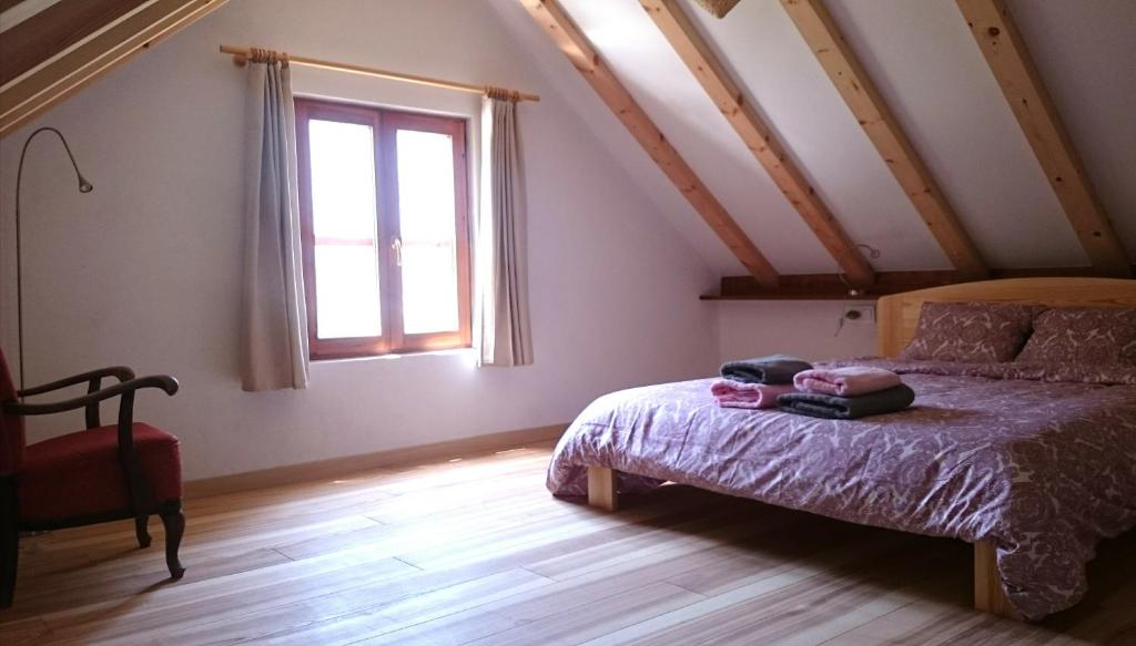 Postel nebo postele na pokoji v ubytování Casa Turreta