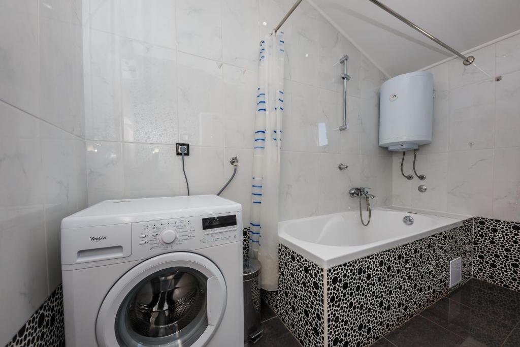 Kúpeľňa v ubytovaní Apartments Selak