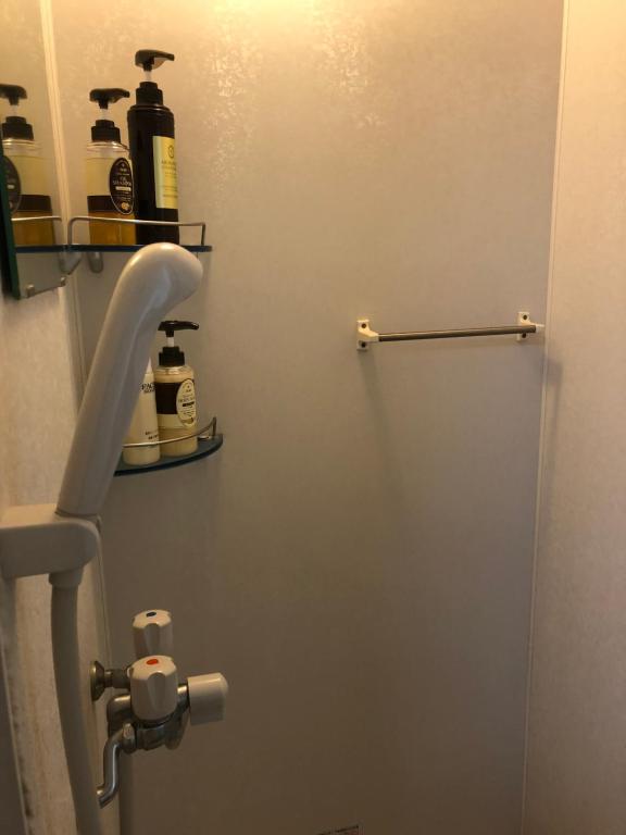 Koupelna v ubytování Hotel Xenia Takinoyashiro
