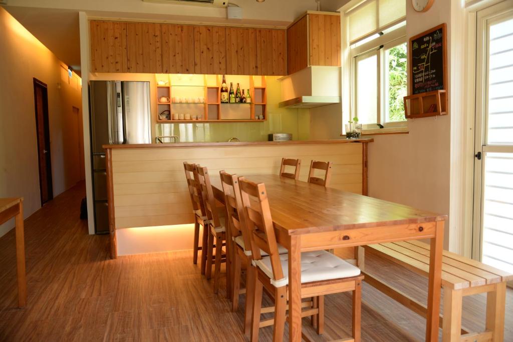 Kuchyň nebo kuchyňský kout v ubytování Taiori House