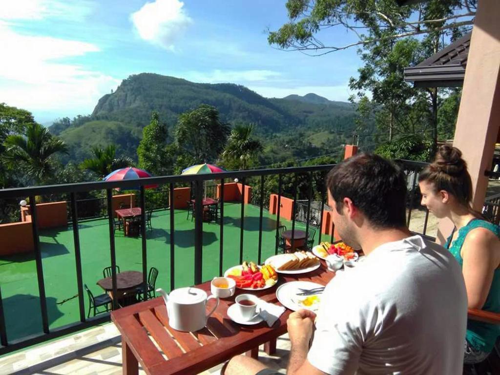 Nespecifikovaný výhled na hory nebo výhled na hory při pohledu z bed and breakfast