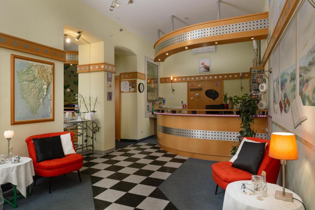 Posezení v ubytování Hotel Scaletta