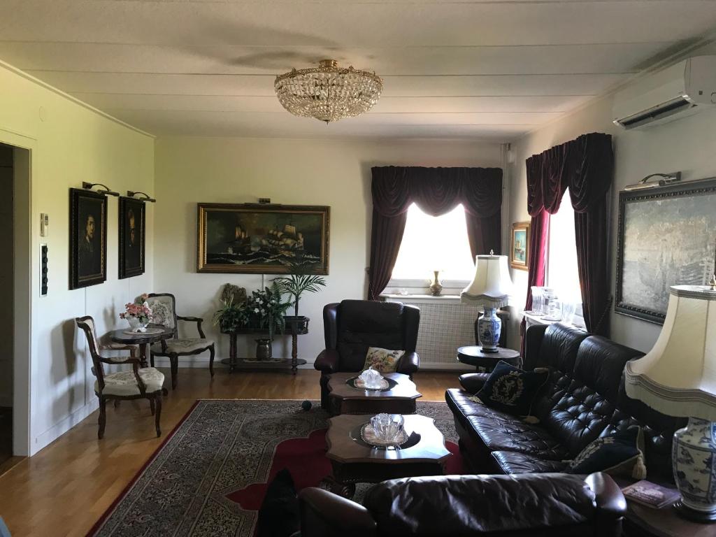 Posezení v ubytování BoSmart Apartments