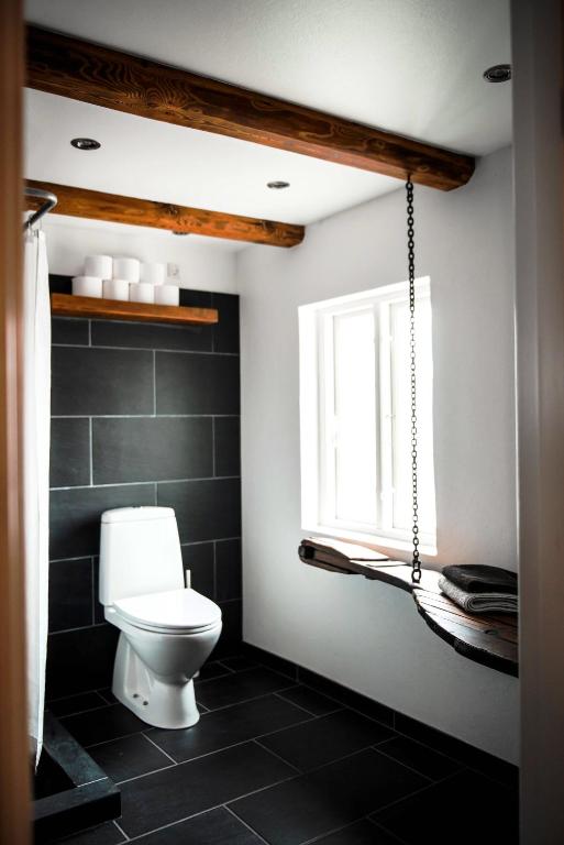 Koupelna v ubytování Andelen Guesthouse