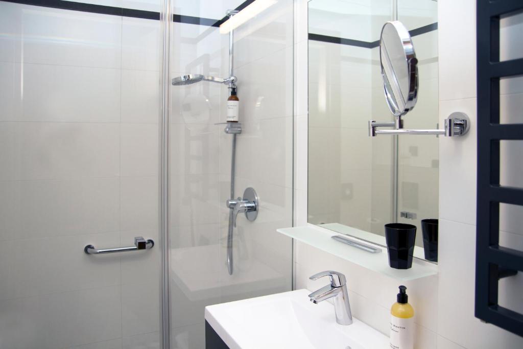 Koupelna v ubytování IBB Hotel Gdańsk