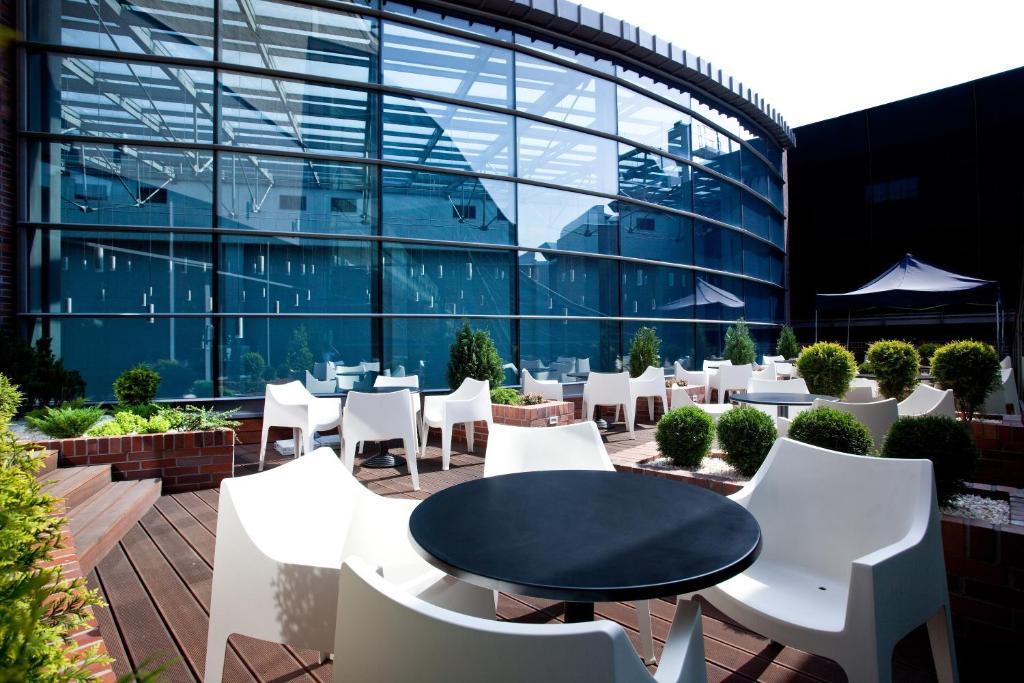 Restaurace v ubytování Qubus Hotel Bielsko-Biała