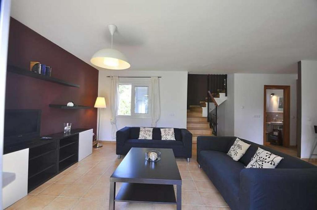 Posezení v ubytování VILLA ALBENIZ- Zona muy tranquila en Cala Pi- Llucmajor- Mallorca