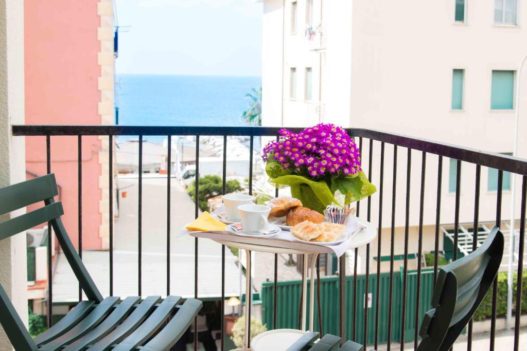 Balkon lub taras w obiekcie Hotel Elisabetta