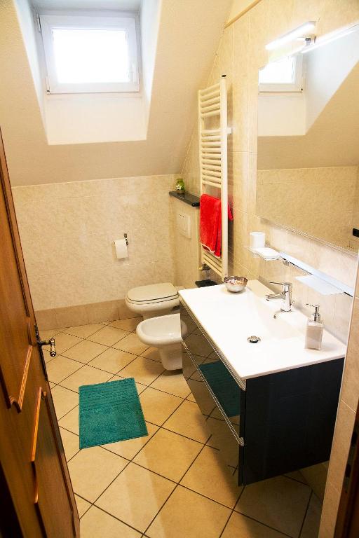 Kúpeľňa v ubytovaní Casa Moiser