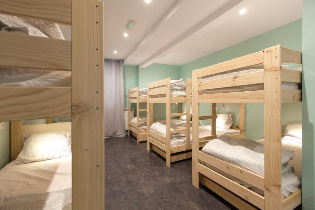 Postel nebo postele na pokoji v ubytování Balea Hostel