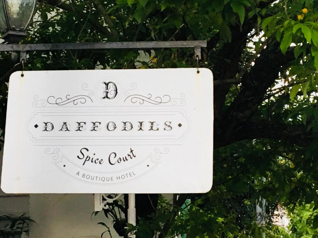 Certifikát, hodnocení, plakát nebo jiný dokument vystavený v ubytování Daffodils Spice Court
