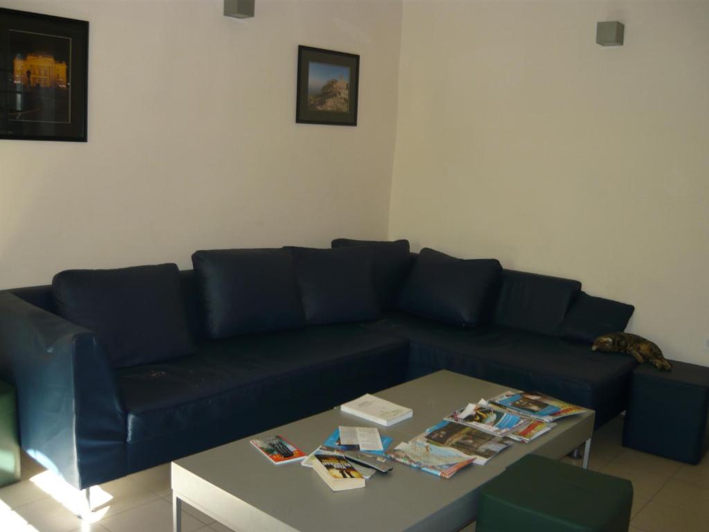 Posezení v ubytování HI Hostel Rijeka