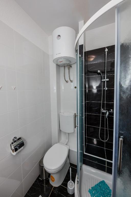 Kúpeľňa v ubytovaní Apartments Selak