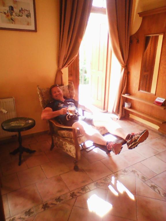 Area soggiorno di U Zlate Brany Cesky raj Wellness