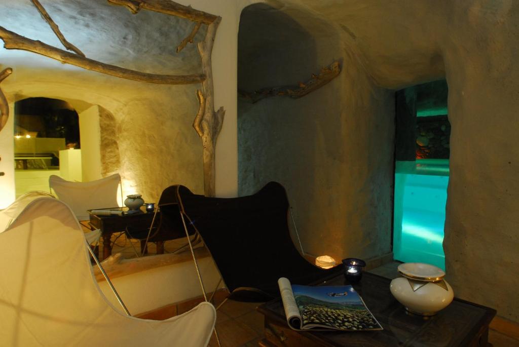 Posezení v ubytování Grand Hotel Santa Domitilla