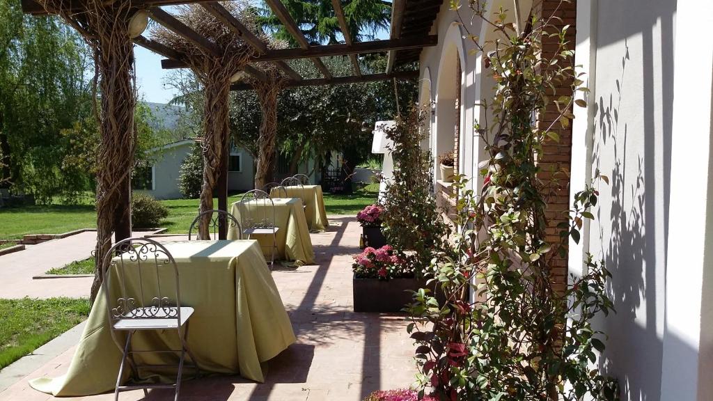 Zahrada ubytování Antico Borgo di Sutri