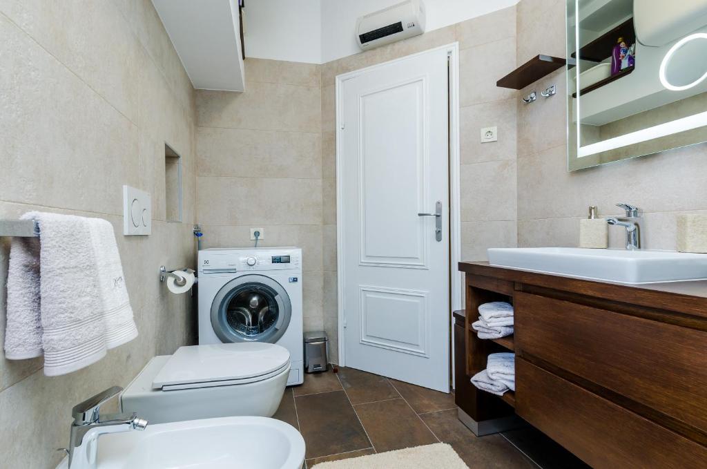Kúpeľňa v ubytovaní Apartment Maru Prestige