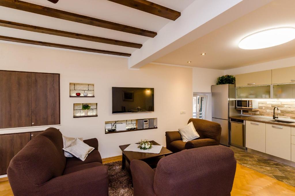 Kuchyňa alebo kuchynka v ubytovaní Apartment Maru Prestige