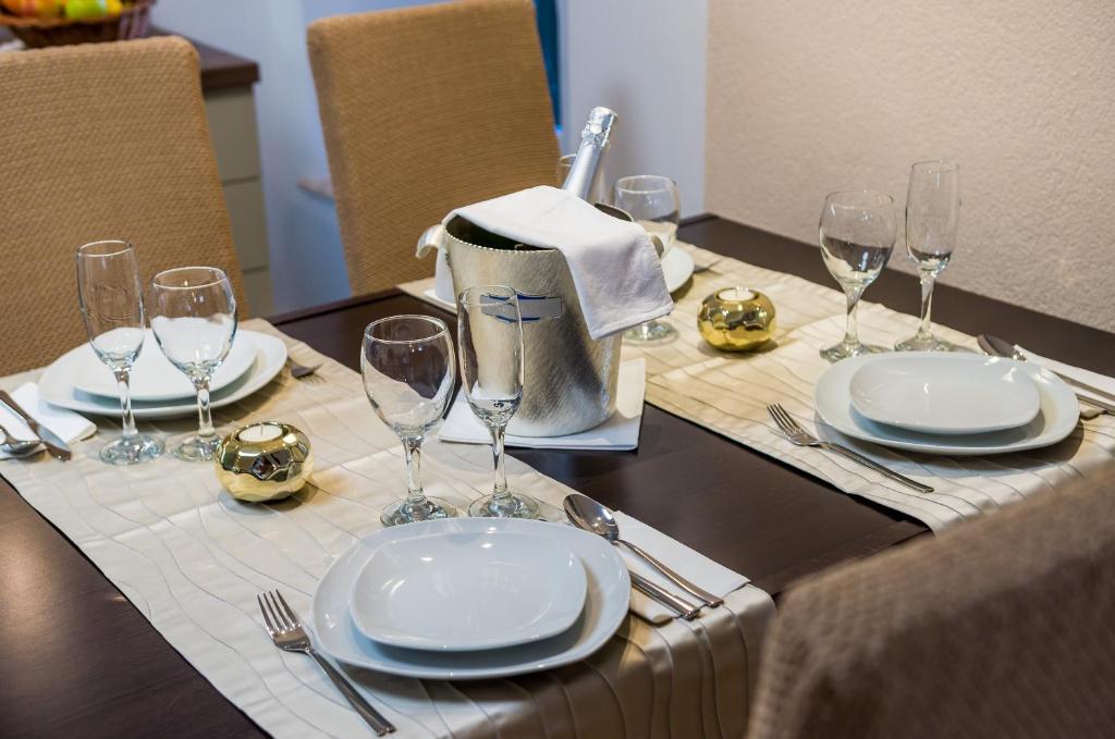 Nápoje v ubytovaní Apartment Maru Prestige