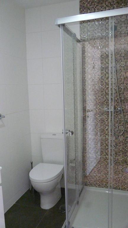 Koupelna v ubytování CMB Guesthouse