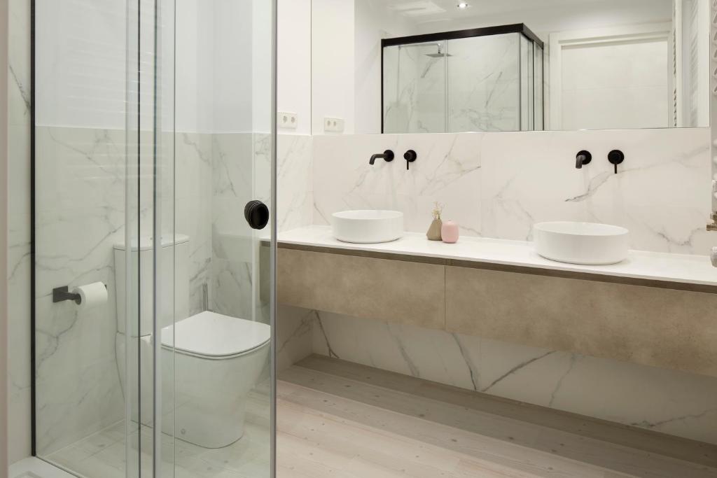 Kúpeľňa v ubytovaní Bilbao Plaza by FeelFree Rentals