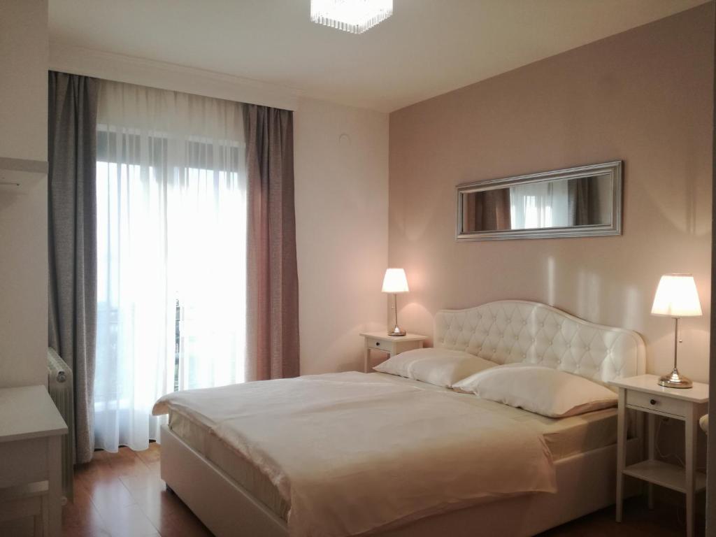 Postel nebo postele na pokoji v ubytování B&B Marijana