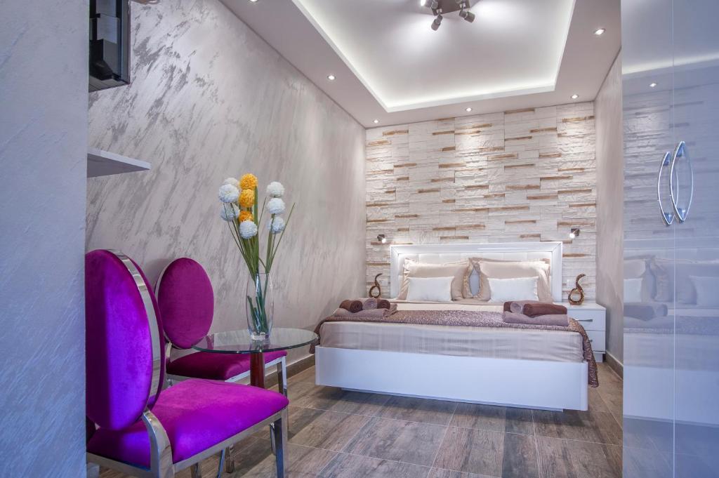 Гостиная зона в Luxury Boutique Studio Apartments