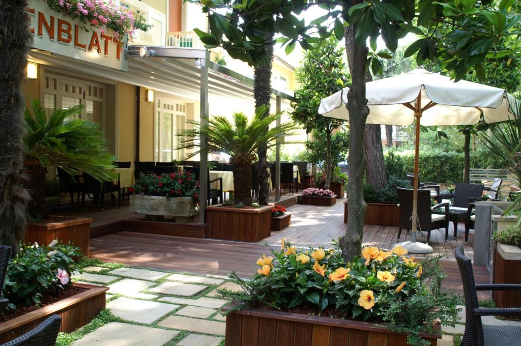 Zahrada ubytování Hotel Rosenblatt