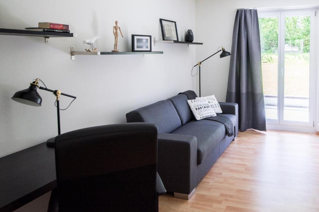Posezení v ubytování Armotti Apartments Friedheim