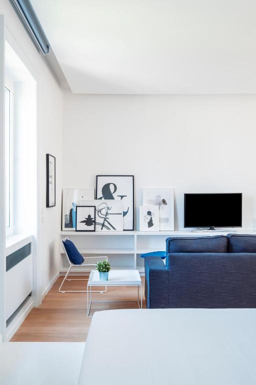 TV a/nebo společenská místnost v ubytování AE Home|Studio
